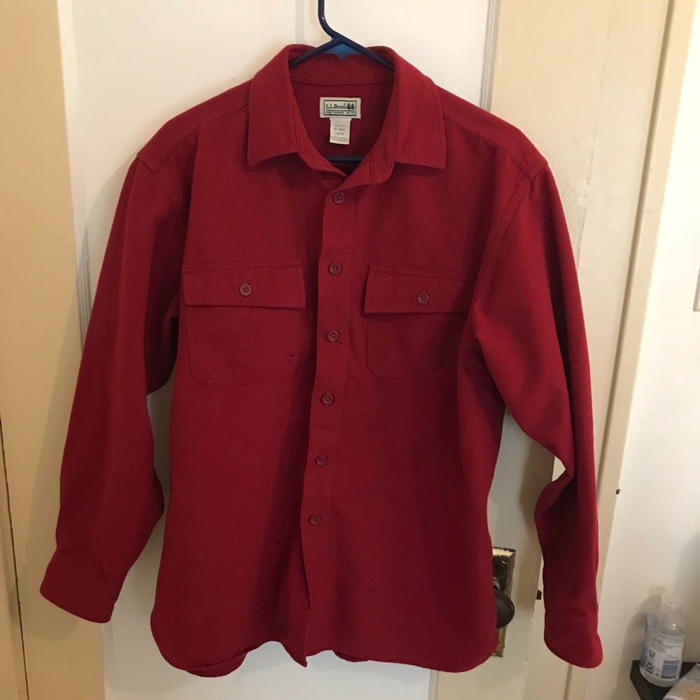 L.L. Bean Chamois Flannel shirt